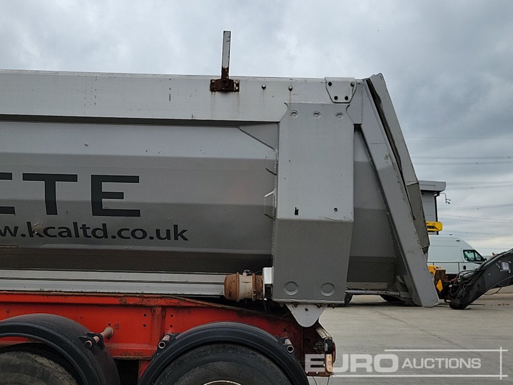 Самосвальный полуприцеп Kel-berg Tri Axle Bulk Tipping Trailer, Aluminium Body, Tail Gate: фото 30