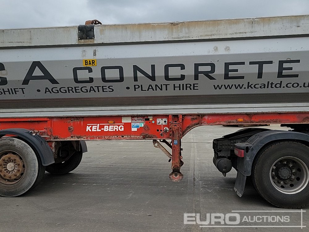Самосвальный полуприцеп Kel-berg Tri Axle Bulk Tipping Trailer, Aluminium Body, Tail Gate: фото 20