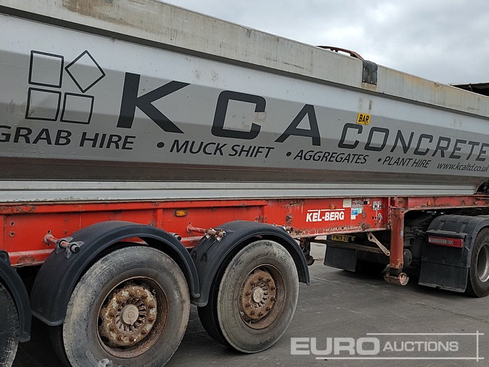Самосвальный полуприцеп Kel-berg Tri Axle Bulk Tipping Trailer, Aluminium Body, Tail Gate: фото 19