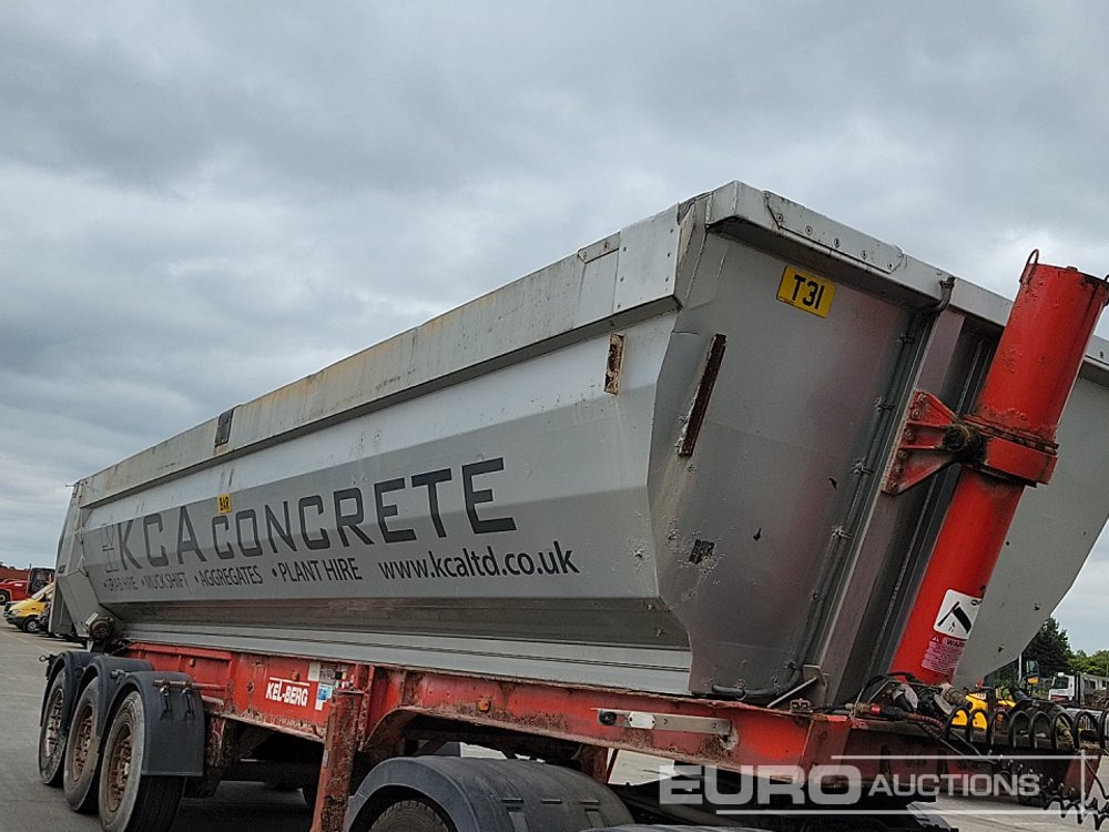 Самосвальный полуприцеп Kel-berg Tri Axle Bulk Tipping Trailer, Aluminium Body, Tail Gate: фото 24