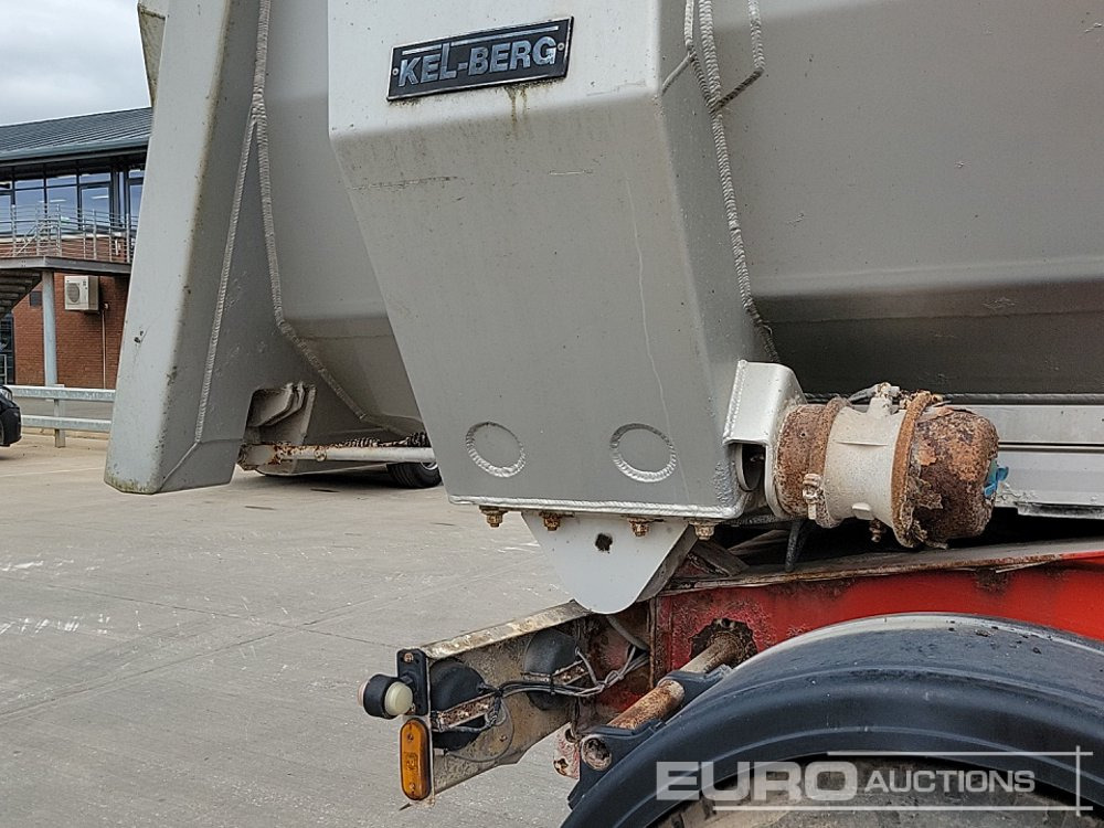 Самосвальный полуприцеп Kel-berg Tri Axle Bulk Tipping Trailer, Aluminium Body, Tail Gate: фото 17