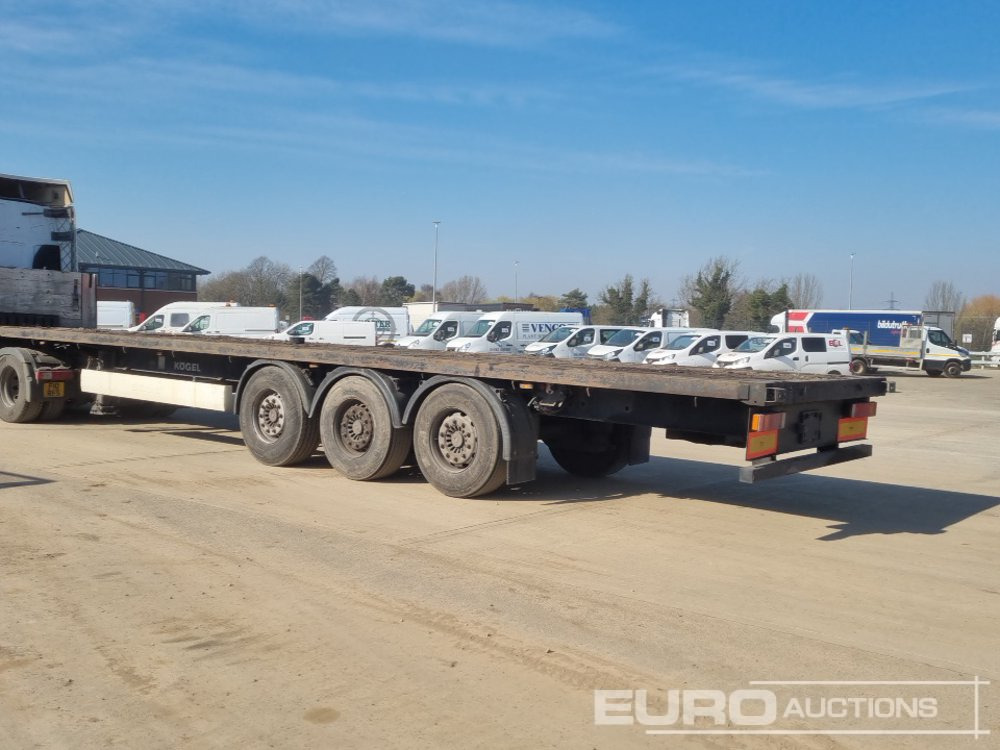 Kogel Tri Axle Flatbed Trailer - Полуприцеп бортовой/ Платформа: фото 3 Kogel Tri Axle Flatbed Trailer - Полуприцеп бортовой/ Платформа: фото 3