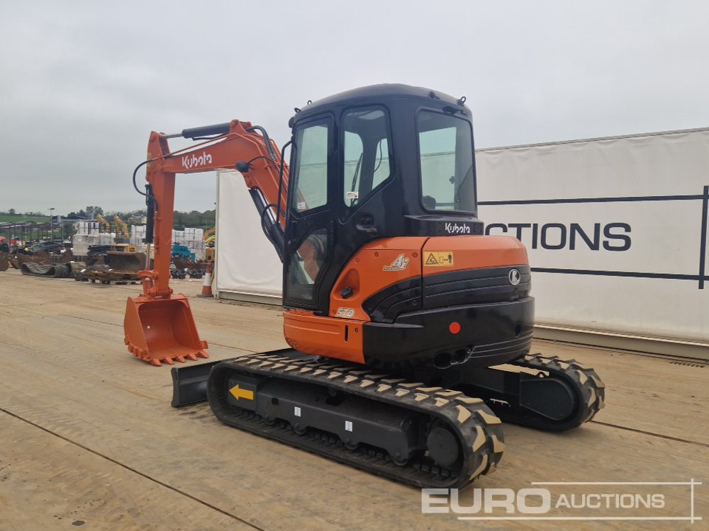Kubota U55-4 - Мини-экскаватор: фото 3 Kubota U55-4 - Мини-экскаватор: фото 3