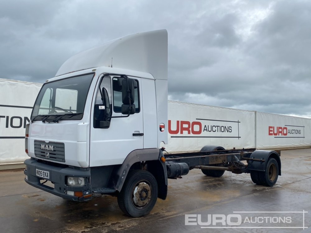 MAN 4x2 Chassis & Cab, Manual Gearbox - Грузовик-шасси: фото 1 MAN 4x2 Chassis & Cab, Manual Gearbox - Грузовик-шасси: фото 1