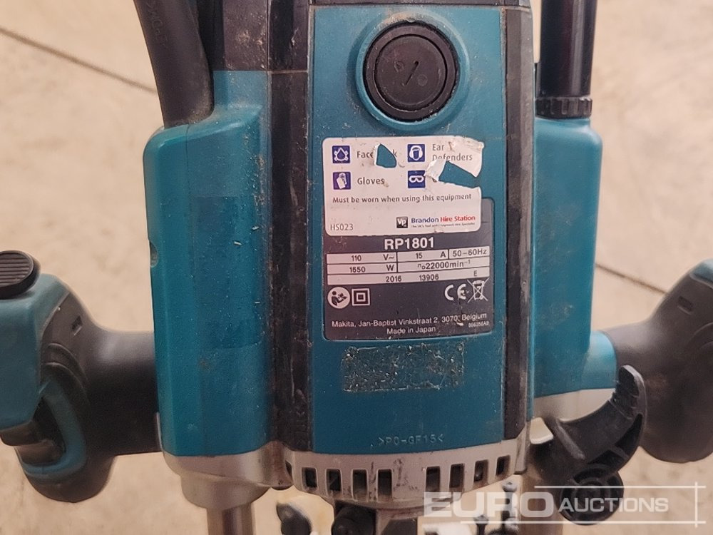 Строительное оборудование Makita RP1801 110 Volt Router: фото 11