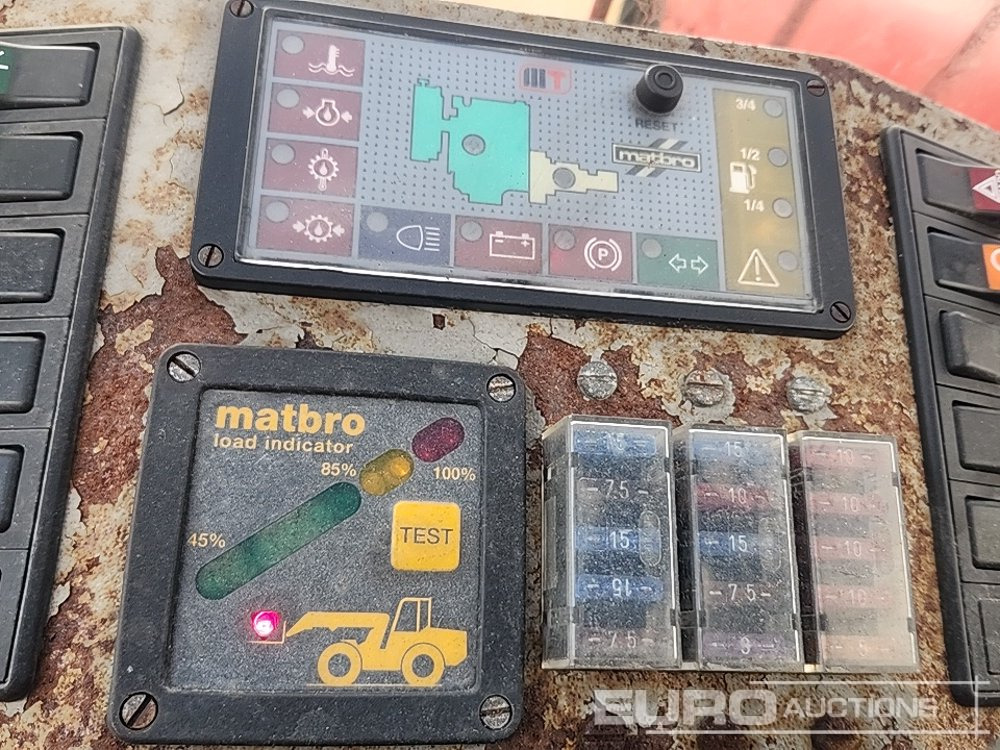 Телескопический погрузчик Matbro TS260 Telehandler, Joystick Controls, QH,: фото 43