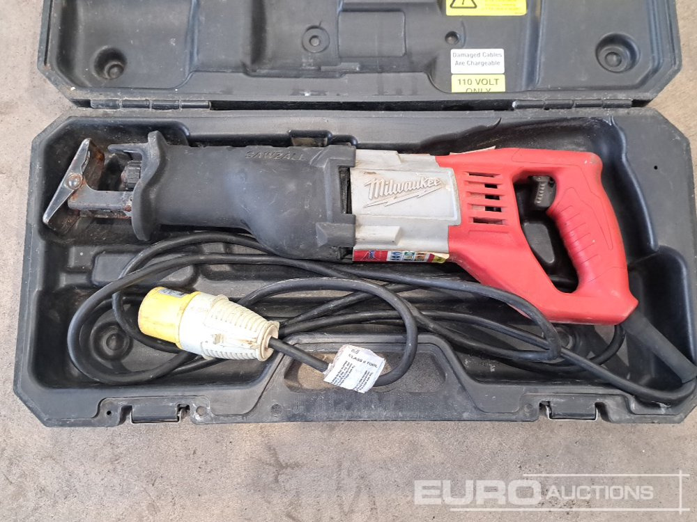 Строительное оборудование Milwaukee 110 Volt Reciprocating Saw & Case: фото 9
