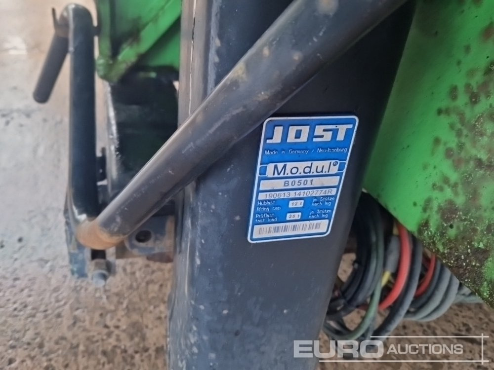 Низкорамный полуприцеп Nooteboom Tri Axle Stepframe Low Loader Trailer, Hydraulic Fliptoe Ramps: фото 15