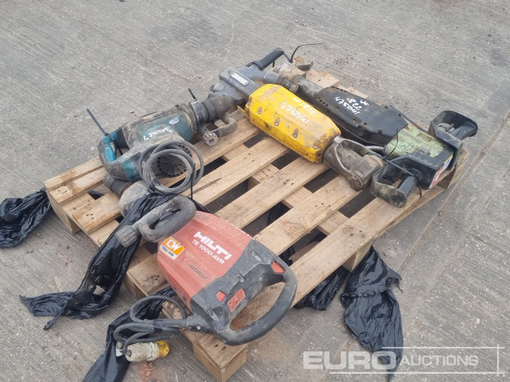 Pneumatic Hand Held Breaker (2 of), 110Volt Makita AVT Hammer Drill, 110Volt Hilti TE1000 AVR Hand Held Breaker - Асфальтоукладочная техника: фото 5 Pneumatic Hand Held Breaker (2 of), 110Volt Makita AVT Hammer Drill, 110Volt Hilti TE1000 AVR Hand Held Breaker - Асфальтоукладочная техника: фото 5