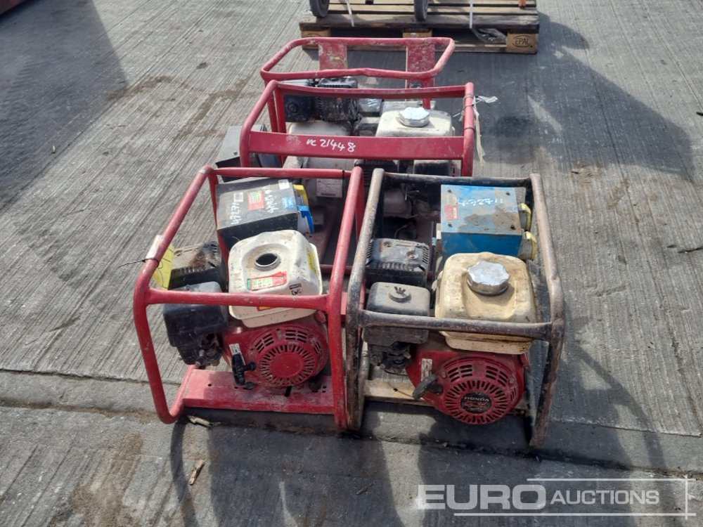 Pramac 2.4kVA Generator (3 of), Stephill Generator, Honda Engine - Электрогенератор: фото 4 Pramac 2.4kVA Generator (3 of), Stephill Generator, Honda Engine - Электрогенератор: фото 4