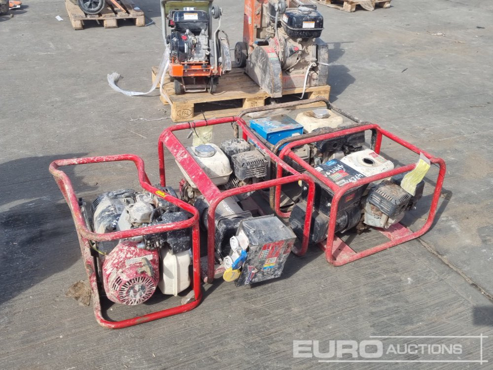 Pramac 2.4kVA Generator (3 of), Stephill Generator, Honda Engine - Электрогенератор: фото 1 Pramac 2.4kVA Generator (3 of), Stephill Generator, Honda Engine - Электрогенератор: фото 1