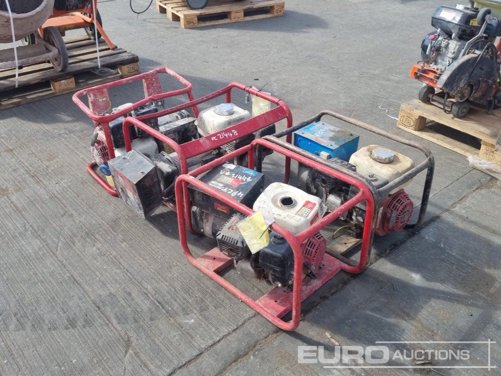 Pramac 2.4kVA Generator (3 of), Stephill Generator, Honda Engine - Электрогенератор: фото 3 Pramac 2.4kVA Generator (3 of), Stephill Generator, Honda Engine - Электрогенератор: фото 3
