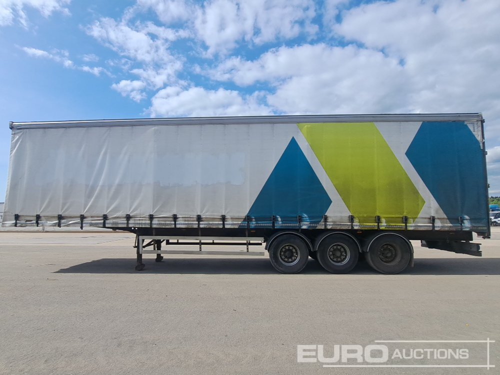 SDC 45' Tri Axle Curtainsider Trailer, BPW Axles, - Тентованный полуприцеп: фото 2 SDC 45' Tri Axle Curtainsider Trailer, BPW Axles, - Тентованный полуприцеп: фото 2