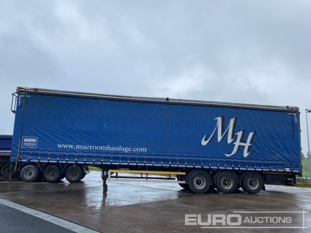 SDC 45' Tri Axle Curtainsider Trailer, BPW Axles - Тентованный полуприцеп: фото 2 SDC 45' Tri Axle Curtainsider Trailer, BPW Axles - Тентованный полуприцеп: фото 2