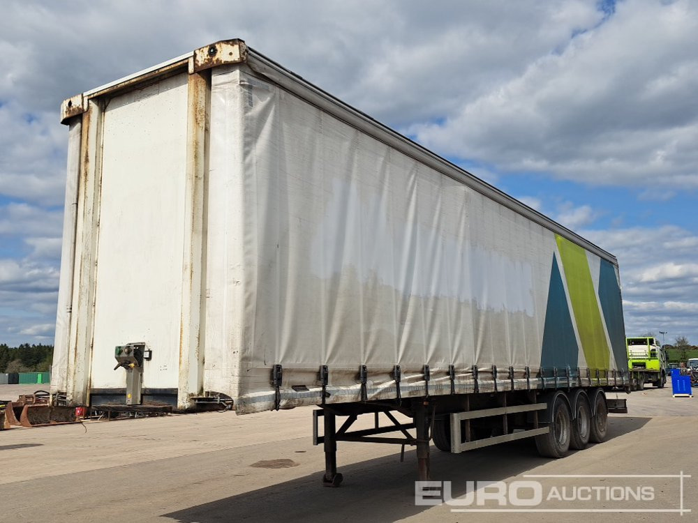 SDC 45' Tri Axle Curtainsider Trailer, BPW Axles, - Тентованный полуприцеп: фото 1 SDC 45' Tri Axle Curtainsider Trailer, BPW Axles, - Тентованный полуприцеп: фото 1