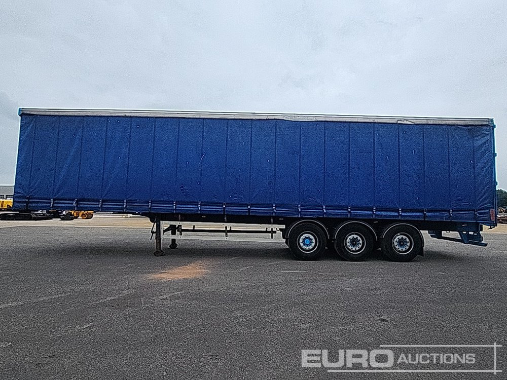 SDC 45' Tri Axle Curtainsider Trailer - Тентованный полуприцеп: фото 2 SDC 45' Tri Axle Curtainsider Trailer - Тентованный полуприцеп: фото 2