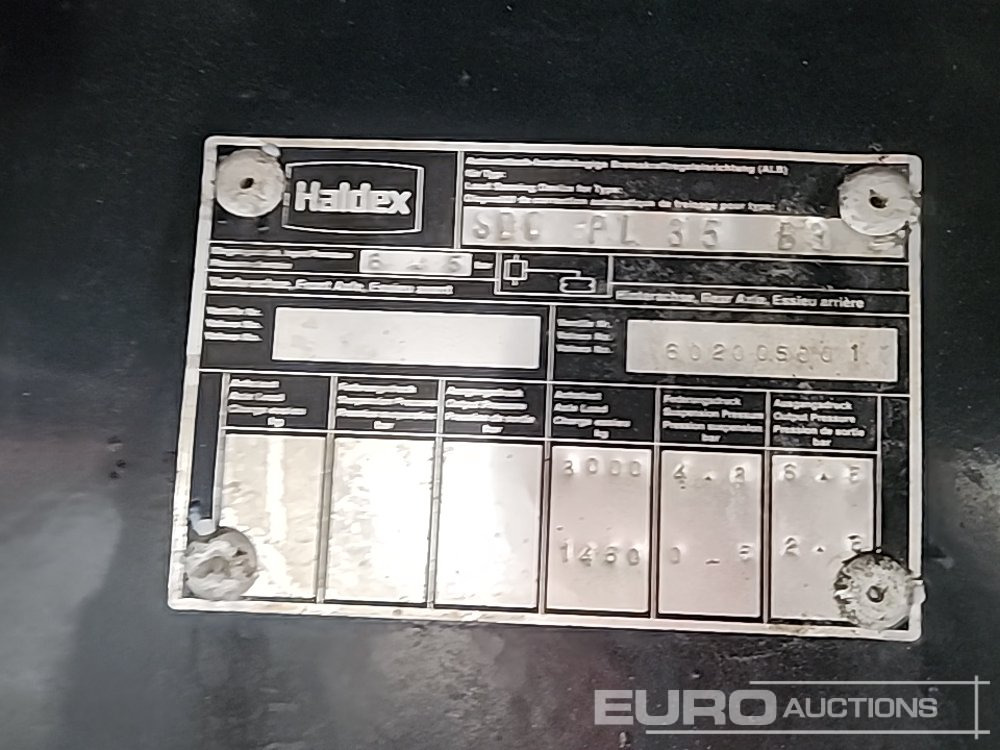 Полуприцеп бортовой/ Платформа SDC 45' Tri Axle Extendable Flat Trailer, Rear Steer Axle, PBW Axles: фото 30