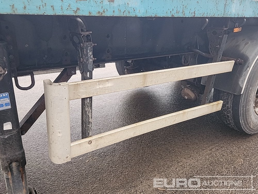 Полуприцеп бортовой/ Платформа SDC 45' Tri Axle Extendable Flat Trailer, Rear Steer Axle, PBW Axles: фото 15