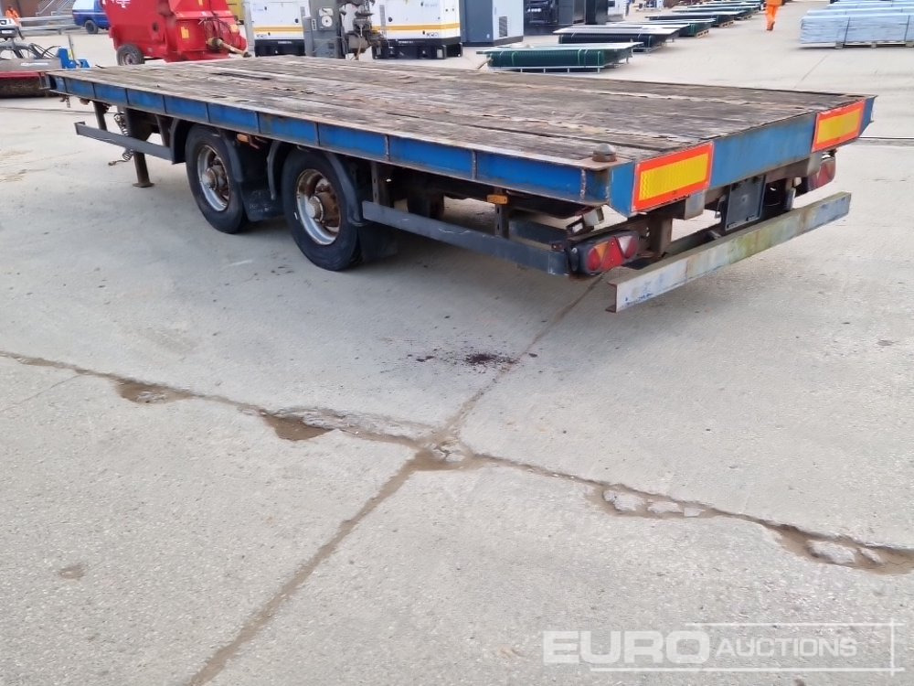 SDC Twin Axle Drag Flat Trailer, Twist & Locks, Air Brakes - Низкорамный полуприцеп: фото 5 SDC Twin Axle Drag Flat Trailer, Twist & Locks, Air Brakes - Низкорамный полуприцеп: фото 5