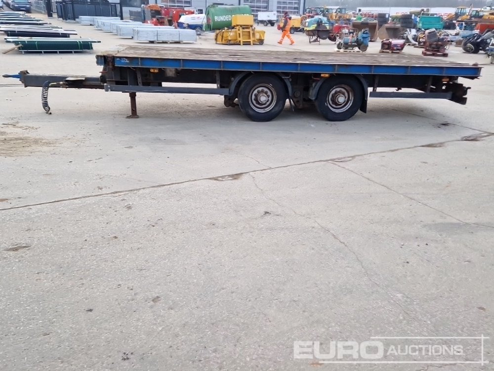 SDC Twin Axle Drag Flat Trailer, Twist & Locks, Air Brakes - Низкорамный полуприцеп: фото 4 SDC Twin Axle Drag Flat Trailer, Twist & Locks, Air Brakes - Низкорамный полуприцеп: фото 4