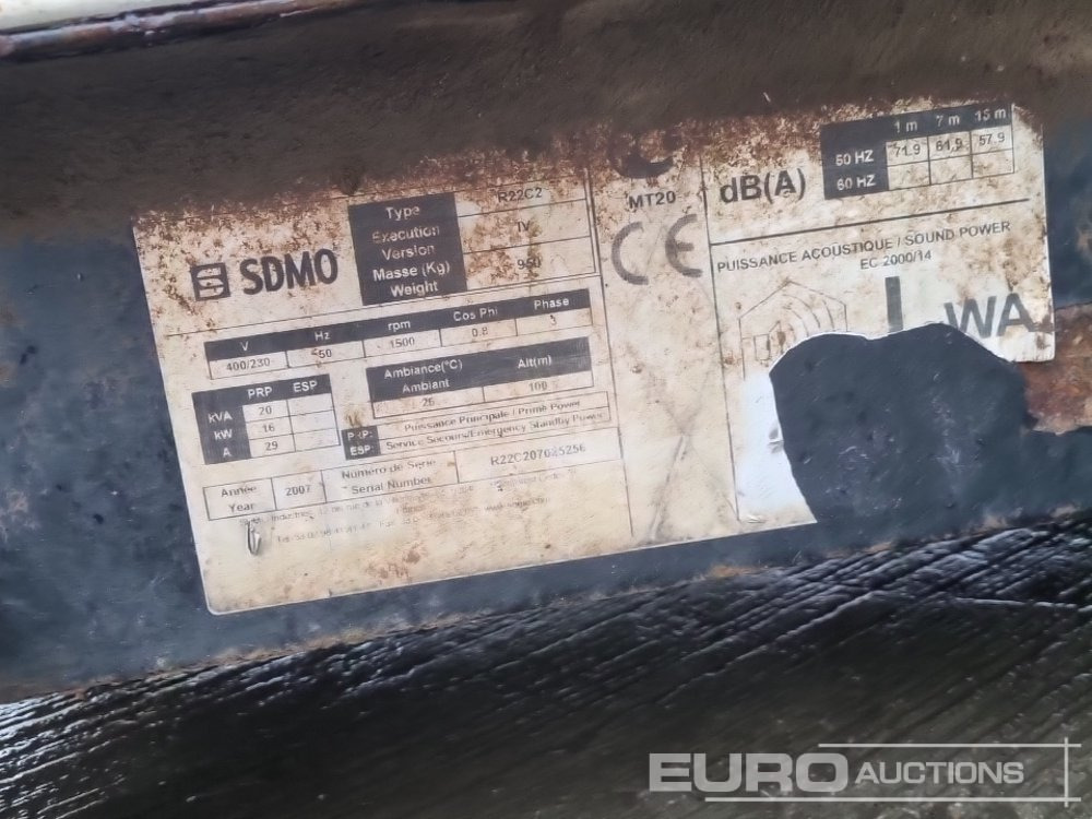 Электрогенератор SDMO R22: фото 29