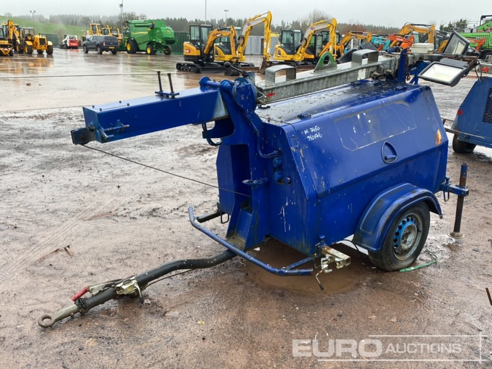 SMC Single Axle LED Lighting Tower, Kubota Engine - Осветительная мачта: фото 1 SMC Single Axle LED Lighting Tower, Kubota Engine - Осветительная мачта: фото 1