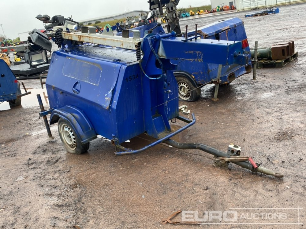 SMC Single Axle LED Lighting Tower, Kubota Engine - Осветительная мачта: фото 4 SMC Single Axle LED Lighting Tower, Kubota Engine - Осветительная мачта: фото 4