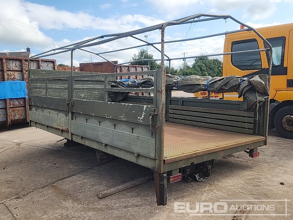 Schmitz 16' Dropside Body, Roll Over Cover - Кузов платформа: фото 3 Schmitz 16' Dropside Body, Roll Over Cover - Кузов платформа: фото 3