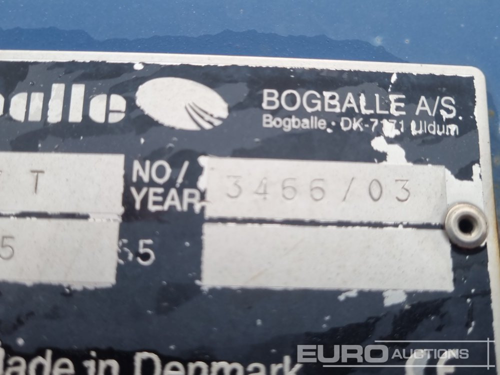 Сельскохозяйственная техника Bogballe PTO Driven Spreader to suit 3 Point Linkage: фото 24