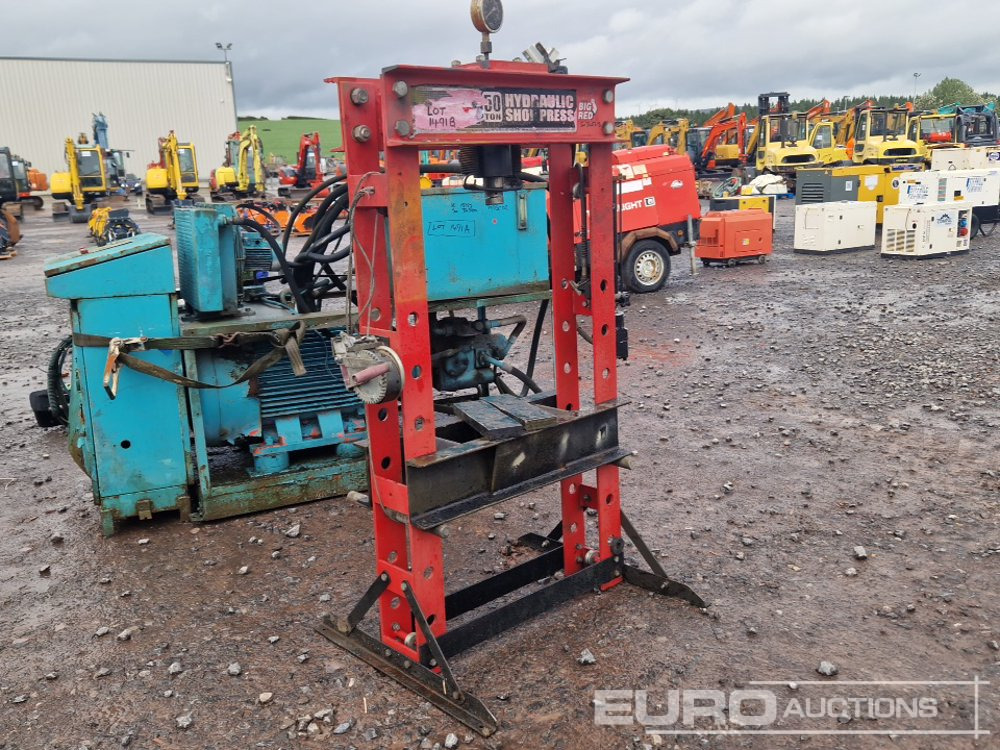 Torin Big Red 50 Ton Hydraulic Press - Сельскохозяйственная техника: фото 1 Torin Big Red 50 Ton Hydraulic Press - Сельскохозяйственная техника: фото 1