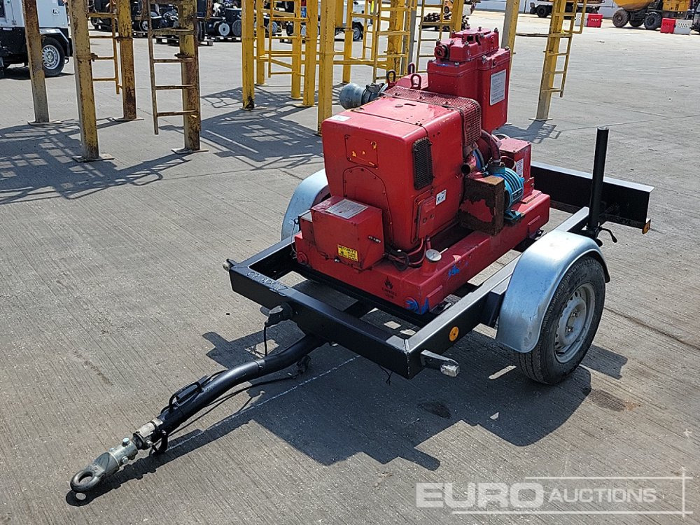 Sykes Single Axle 4" Water Pump, Diesel Engine - Насос для воды: фото 1 Sykes Single Axle 4" Water Pump, Diesel Engine - Насос для воды: фото 1