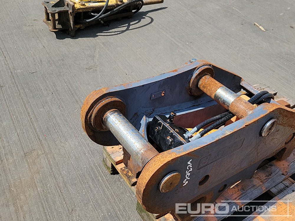 Сцепное устройство TEFRA Hydraulic Double Lock QH 65mm Pin to suit 13 Ton Excavator: фото 17