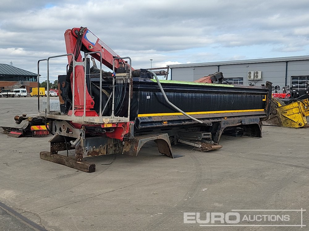 Tipper Body, Easy Sheet, HMP Hydraulic Loading Crane, Hydraulic Rotating Clam Shell Grab - Кузов для самосвала: фото 1 Tipper Body, Easy Sheet, HMP Hydraulic Loading Crane, Hydraulic Rotating Clam Shell Grab - Кузов для самосвала: фото 1