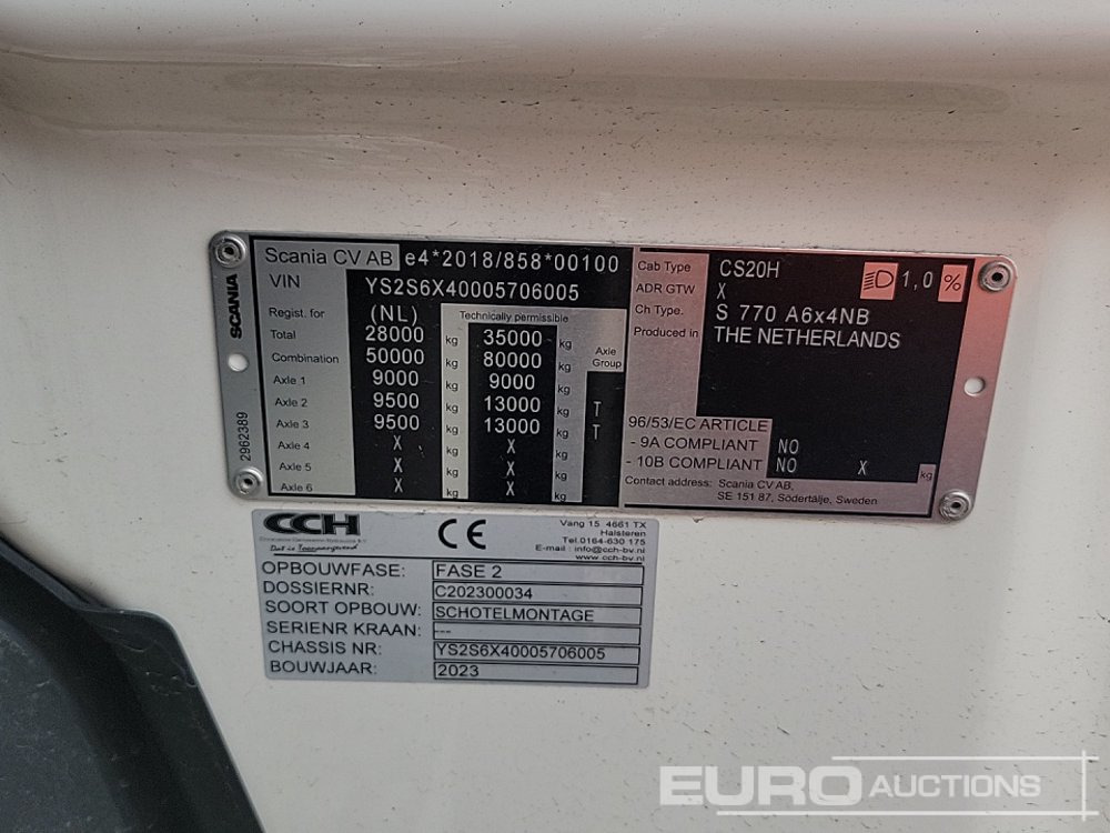 Тягач 2023 Scania S770 V8: фото 44 Тягач 2023 Scania S770 V8: фото 44