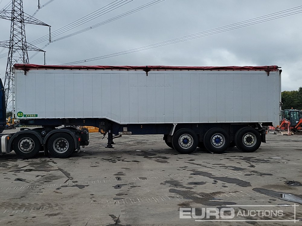United Trailers Tri Axle Bulk Tipping Trailer, Easy Sheet - Самосвальный полуприцеп: фото 2 United Trailers Tri Axle Bulk Tipping Trailer, Easy Sheet - Самосвальный полуприцеп: фото 2