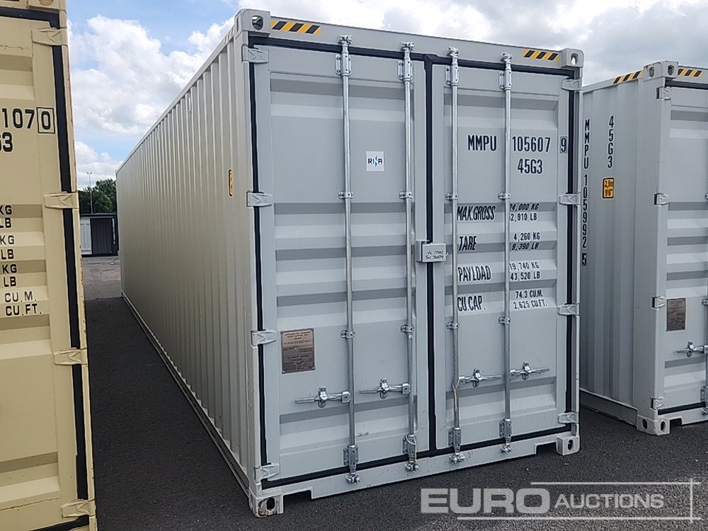 Unused 2025 40' Container, 4 Side Double Doors - Морской контейнер: фото 5 Unused 2025 40' Container, 4 Side Double Doors - Морской контейнер: фото 5