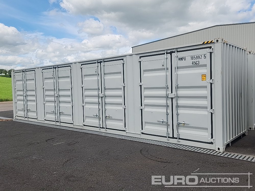 Unused 2025 40' Container, 4 Side Double Doors - Морской контейнер: фото 1 Unused 2025 40' Container, 4 Side Double Doors - Морской контейнер: фото 1