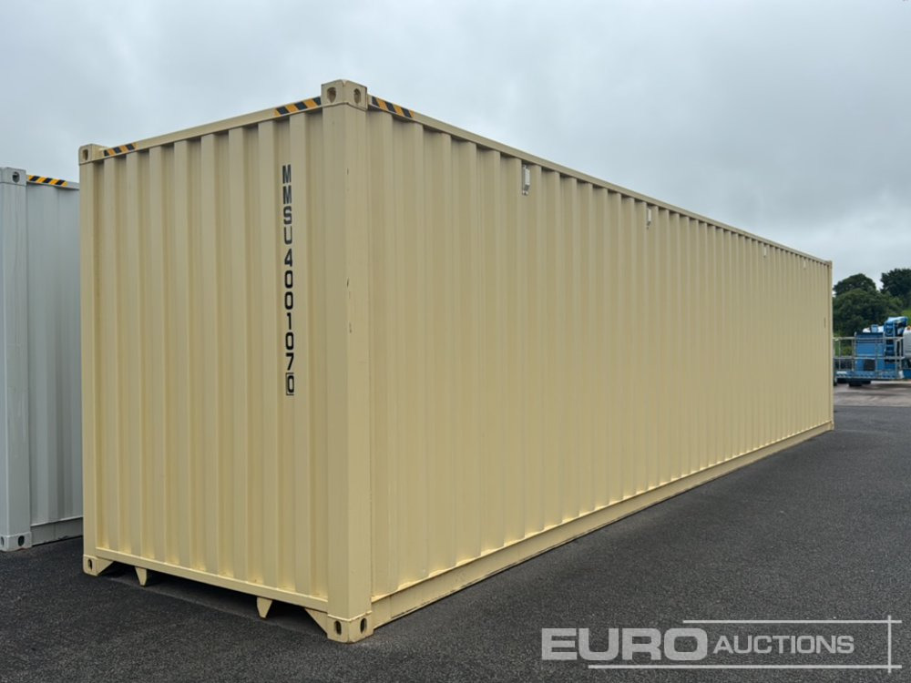 Unused 2025 40' Container, 4 Side Double Doors - Морской контейнер: фото 1 Unused 2025 40' Container, 4 Side Double Doors - Морской контейнер: фото 1