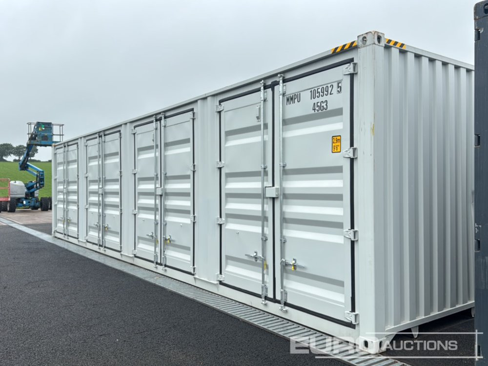 Unused 2025 40' Container, 4 Side Double Doors - Морской контейнер: фото 3 Unused 2025 40' Container, 4 Side Double Doors - Морской контейнер: фото 3