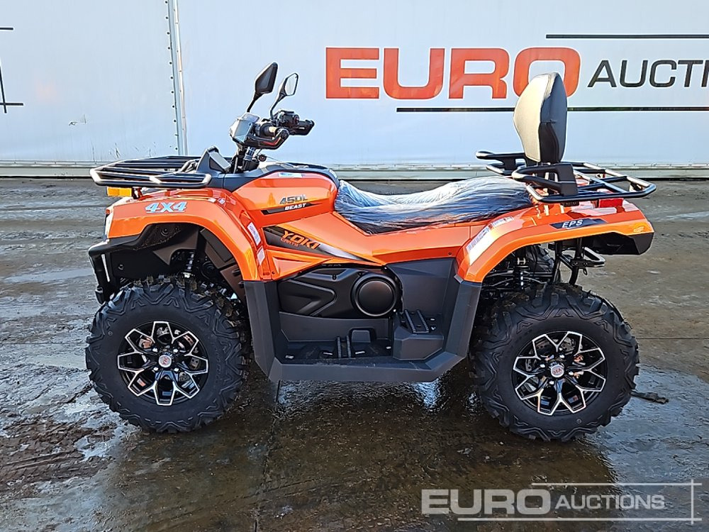 Unused 2025 Beast 450L, 4WD Petrol Quad Bike, Front Winch, Power Steering, Front & Rear Diff Lock, Alloy Wheels, LED pack, Rear Tow Hitch, Backrest, T3b Engine - Квадроцикл: фото 2 Unused 2025 Beast 450L, 4WD Petrol Quad Bike, Front Winch, Power Steering, Front & Rear Diff Lock, Alloy Wheels, LED pack, Rear Tow Hitch, Backrest, T3b Engine - Квадроцикл: фото 2