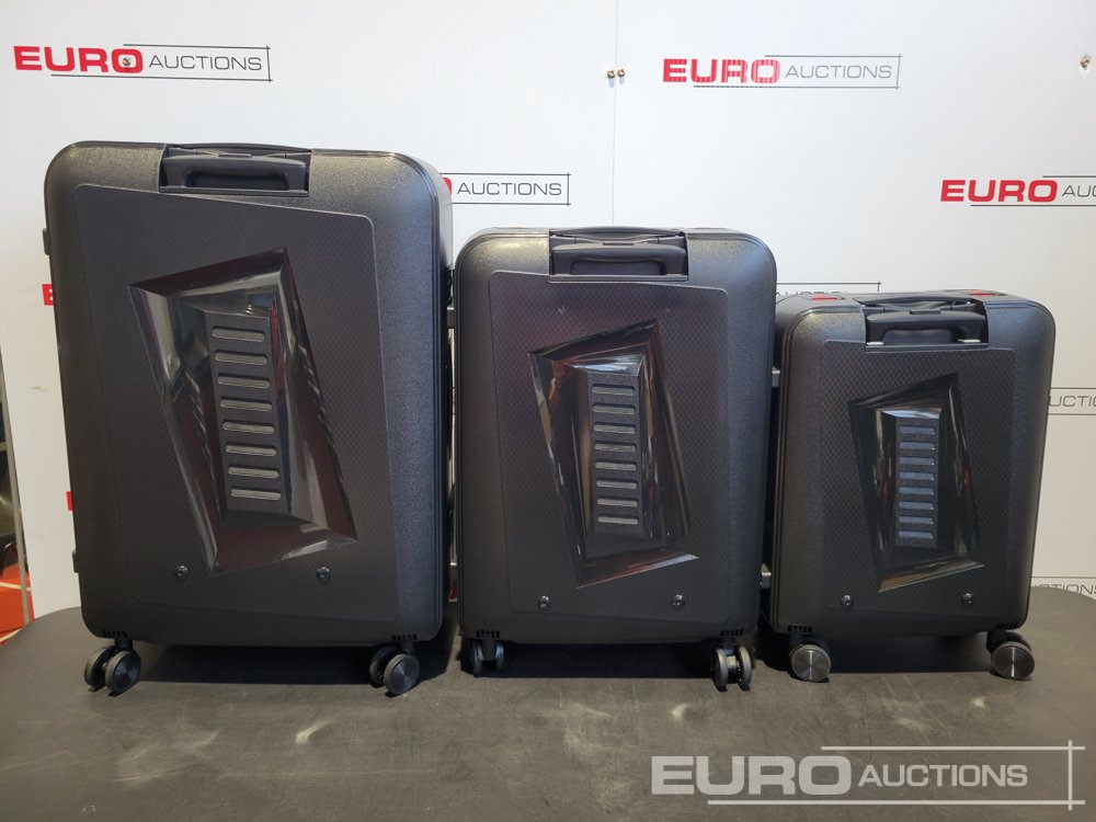 Unused 2025 Bubule Suitcase Set of 3, TSA lock, sizes 20" 24" 28" (Black) - Строительное оборудование: фото 5 Unused 2025 Bubule Suitcase Set of 3, TSA lock, sizes 20" 24" 28" (Black) - Строительное оборудование: фото 5