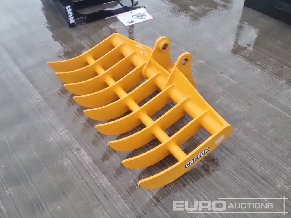 Unused 2025 Captok 44" Rake 45mm Pin to suit 4-6 Ton Excavator - Ковш: фото 1 Unused 2025 Captok 44" Rake 45mm Pin to suit 4-6 Ton Excavator - Ковш: фото 1