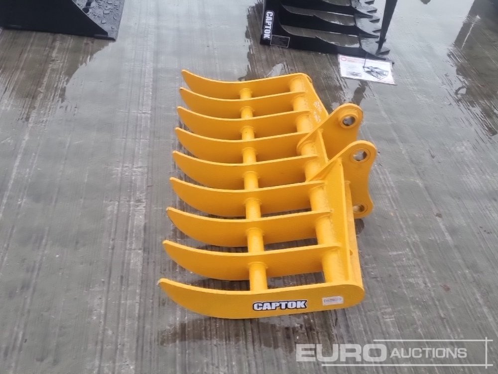 Unused 2025 Captok 44" Rake 45mm Pin to suit 4-6 Ton Excavator - Ковш: фото 2 Unused 2025 Captok 44" Rake 45mm Pin to suit 4-6 Ton Excavator - Ковш: фото 2
