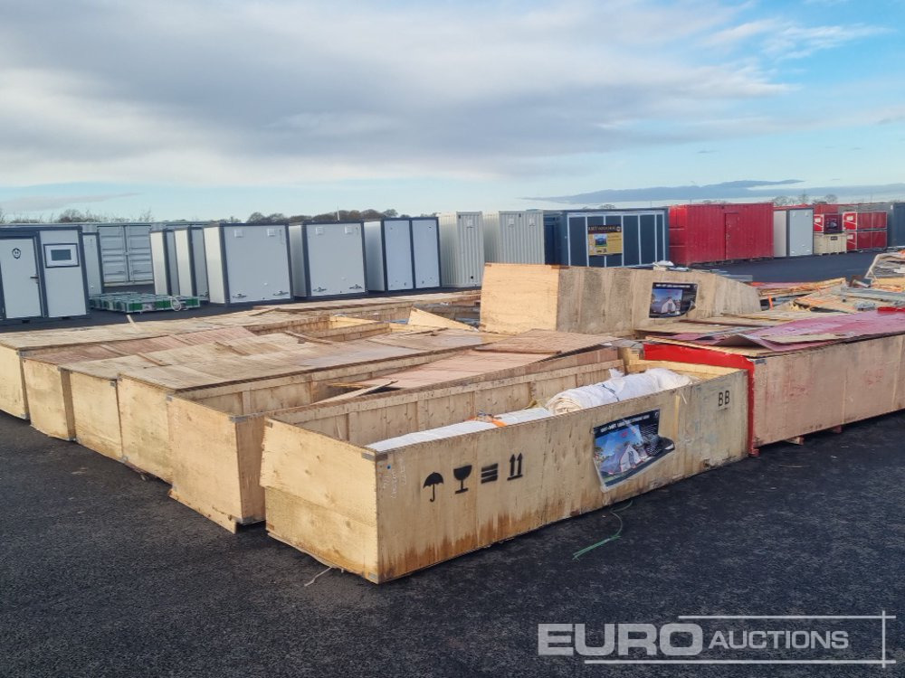 Unused 2025 JG 100' x 26' x 50' Storage Shelter (10 of), 30' x 12.6' x 20' Metal Garage Carport (9 of) (Cannot Be Reconsigned) - Морской контейнер: фото 2 Unused 2025 JG 100' x 26' x 50' Storage Shelter (10 of), 30' x 12.6' x 20' Metal Garage Carport (9 of) (Cannot Be Reconsigned) - Морской контейнер: фото 2