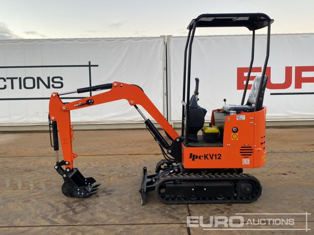 Unused 2025 JPC KV12 - Мини-экскаватор: фото 2 Unused 2025 JPC KV12 - Мини-экскаватор: фото 2