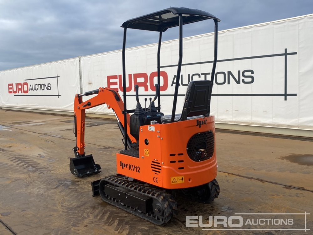 Unused 2025 JPC KV12 - Мини-экскаватор: фото 3 Unused 2025 JPC KV12 - Мини-экскаватор: фото 3