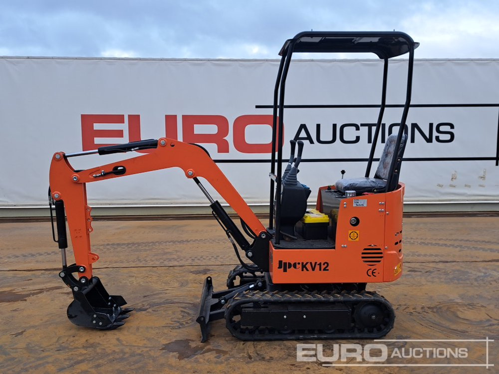 Unused 2025 JPC KV12 - Мини-экскаватор: фото 2 Unused 2025 JPC KV12 - Мини-экскаватор: фото 2
