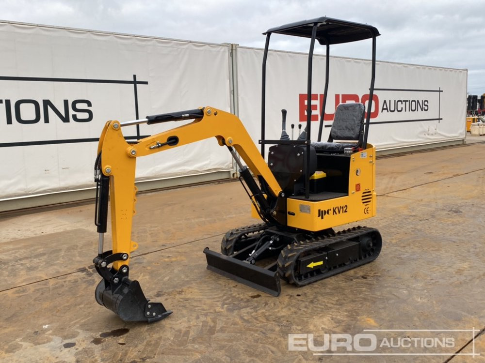 Unused 2025 JPC KV12 - Мини-экскаватор: фото 1 Unused 2025 JPC KV12 - Мини-экскаватор: фото 1
