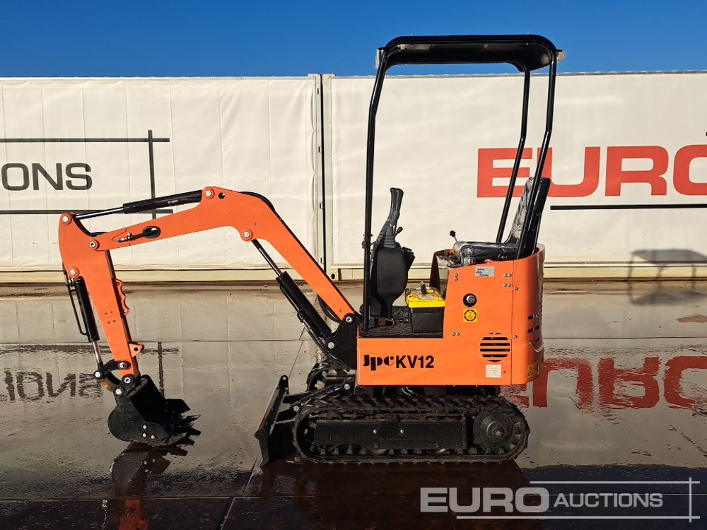 Unused 2025 JPC KV12 - Мини-экскаватор: фото 2 Unused 2025 JPC KV12 - Мини-экскаватор: фото 2