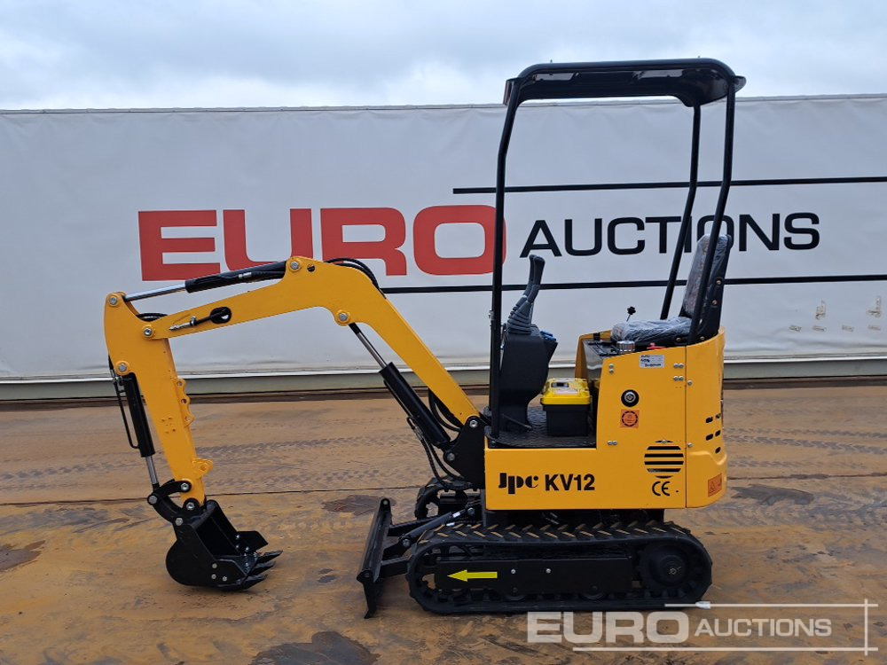 Unused 2025 JPC KV12 - Мини-экскаватор: фото 2 Unused 2025 JPC KV12 - Мини-экскаватор: фото 2